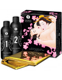 SHUNGA - ORIENTALISCHES KÖRPER-ZU-KÖRPER-EROTISCHES MASSAGEGEL ERDBEER UND CAVA