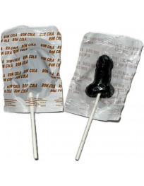 DIABLO GOLOSO - 1 PENIS LOLLIPOP RON COLA GESCHMACK 10 ALKOHOL
