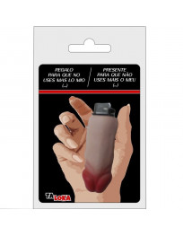 TALOKA - FANTASTISCHES FEUERZEUG IN FORM EINES FLEISCHFARBENEN PENIS