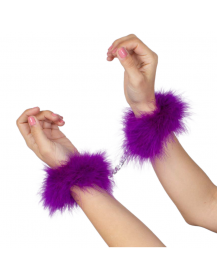 SECRETPLAY - LILA MARABOU-HANDSCHELLEN