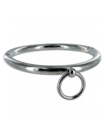 METAL HARD - BDSM-HALSKETTE MIT RING 10CM