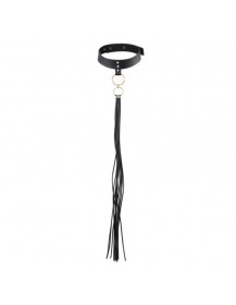 BIJOUX INDISCRETS MAZE - QUASTEN-CHOKER SCHWARZ