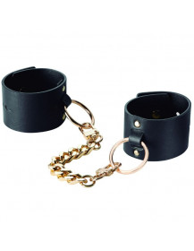 BIJOUX INDISCRETS MAZE - BREITE MANSCHETTEN SCHWARZ