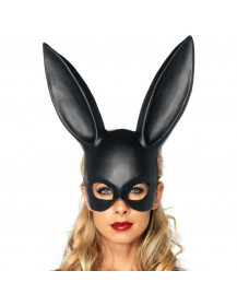 LEG AVENUE - MASQUERADE KANINCHENMASKE SCHWARZ