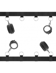 FETISH SUBMISSIVE - LUXUS-BETTBAND-SET MIT NOPRENE-FUTTER