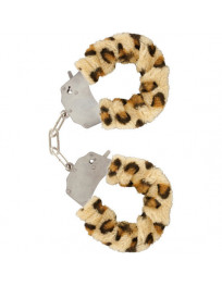TOYJOY - FURRY FUN MANSCHETTEN BONDAGE LEOPARD