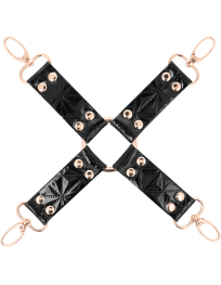 BEGME - BLACK EDITION VEGANE LEDER-HOG-KRAWATTE
