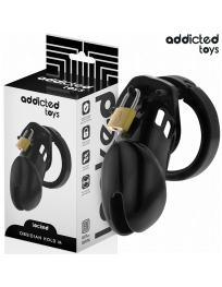 ADDICTED TOYS LOCKED - OBSIDIAN HOLD PENISKÄFIG GRÖSSE M