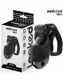 ADDICTED TOYS LOCKED - MINDNIGHT CELL PENIS CAGE GRÖSSE M