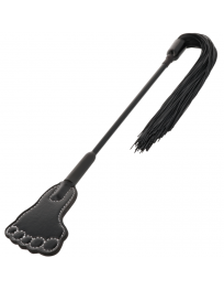 DARKNESS - FETISCH-CROP UND SCHWARZE PEITSCHE