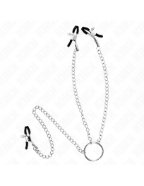 KINK - DREIFACH NIPPEL- UND KLITZISKLEMMEN MIT KETTE MODELL 0