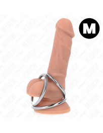 KINK - DREIFACH CHROM METALL PENISRING 3,8 CM BIS 5 CM MODELL 2
