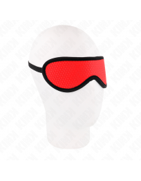 KINK - SCHUPPENTEXTURBANDAGE MIT ROT ABGEDECKTEM RAND 20 x 7 CM