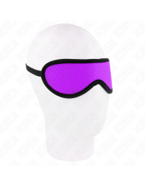 KINK - SCHUPPENTEXTURBANDAGE MIT VIOLETT ÜBERZOGENEM RAND 20 x 7 CM