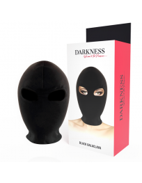 DARKNESS - EINREICHUNGSMASKE SCHWARZ