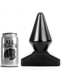 ALL BLACK - ANALPLUG 18,5 CM