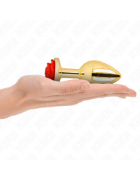 KINK - PLUG ANAL GOLD ROSE ROT GRÖSSE L