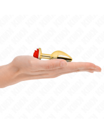 KINK - PLUG ANAL GOLD ROSE ROT GRÖSSE S