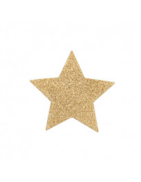 BIJOUX - INDISCRETS FLASH GOLDEN STAR NIPPELABDECKUNGEN