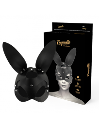COQUETTE CHIC DESIRE - VEGANE LEDERMASKE MIT HASENOHREN