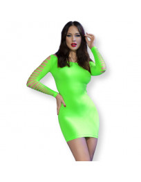 CHILIROSE - CR 4617 KLEID GRÜN S-M
