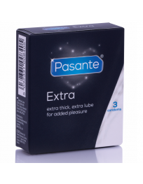 PASANTE - EXTRA-KONDOM EXTRA DICK 3 EINHEITEN