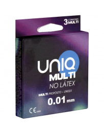 UNIQ - MULTI LATEXFREIE KONDOME 3 EINHEITEN