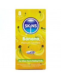 SKINS - BANANA PREMIUM KONDOME PACKUNG 8