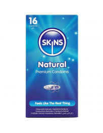 SKINS - NATÜRLICHE PREMIUM-KONDOME PACKUNG 16