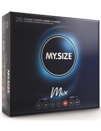 MY SIZE - MIX KONDOME 60 MM 28 EINHEITEN
