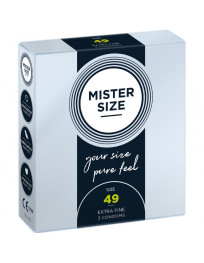 MISTER SIZE - KONDOMGRÖSSE S 49 MM (3 EINHEITEN)