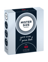 MISTER SIZE - KONDOMGRÖSSE XL 60 MM (3 EINHEITEN)