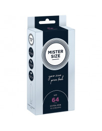 MISTER SIZE - KONDOME GRÖSSE XXL 64 MM (10 EINHEITEN)