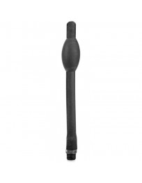 ALL BLACK - DUSCHE ANAL KLAPPBARES SILIKON 27 CM