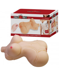CRAZY BULL - DIANA REALISTISCHER WEIBLICHER TORSO VAGINA UND ANAL 5 KG