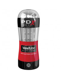 PDX ELITE - STROKER MASTURBATOR VIEWTUBE CONTROL SAUGKLAR