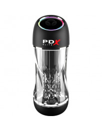 PDX ELITE - STROKER VIEWTUBE PRO VIBRATOR TRANSPARENT