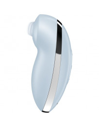 SATISFYER - TAP and CLIMAX 2 VIBRATOR and STIMULATOR BLAU