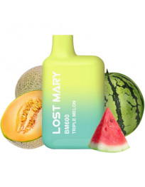 LOST MARY - BM600 NICOTINE VAPER 2 EINWEG TRIPLE MELON