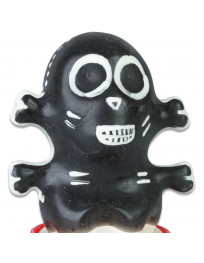 CONDOMERIE - HANDBEMALTE NEUHEITSKONDOME TOTENKOPF SCHWARZ MODELL 1
