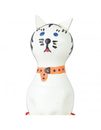 CONDOMERIE - HANDBEMALTE NEUHEITSKONDOME KATZE WEISS