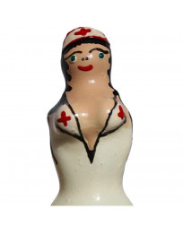 CONDOMERIE - HANDBEMALTE NEUHEITSKONDOME KRANKENSCHWESTER BLOND