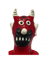 CONDOMERIE - HANDBEMALTE NEUHEITSKONDOME DEVILS MOUTH MODELL 2