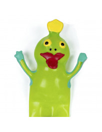 CONDOMERIE - HANDBEMALTE NEUHEITSKONDOME FROSCHKÖNIG XL