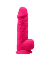 SILEXD - MODEL 1 REALISTISCHER PENIS PREMIUM SILEXPAN SILIKON FUCHSIA 21.5 CM