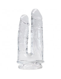 ALIVE - IMPERIUM DOPPELTER REALISTISCHER PENIS TRANSPARENT 12-14 CM