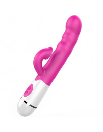 ARMONY - AMIR MULTIFUNKTIONSVIBRATOR MIT STIMULIERENDER ZUNGE 16 GESCHWINDIGKEITEN ROSA