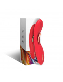 ARMONY - VIBRATOR MIT OSZILLIERENDER ZUNGE ROT