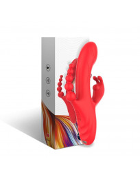 ARMONY - G-PUNKT- UND KLITORIS-STIMULATOR-VIBRATOR ROT