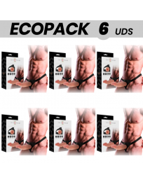 ECOPACK 6 EINHEITEN - INTENSE HOHLGESCHIRR MIT DILDO 18 X 3,5 CM